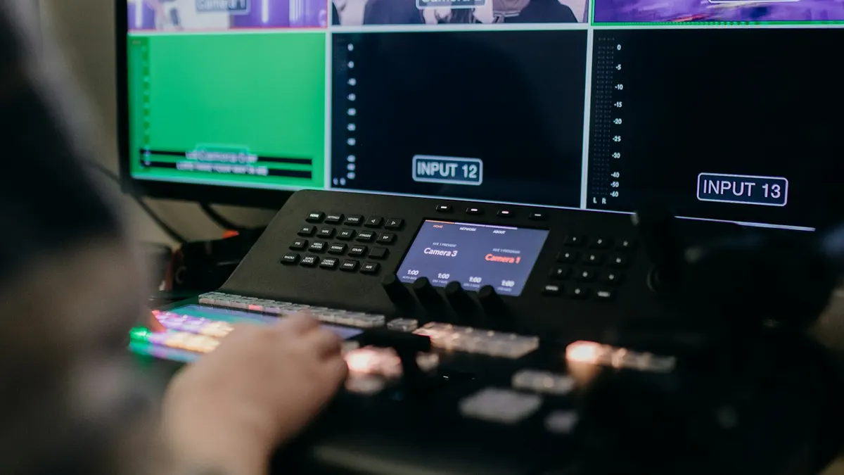 Nutzer richtet IPTV Testzugang Schritt für Schritt auf einem Streaming-Gerät ein